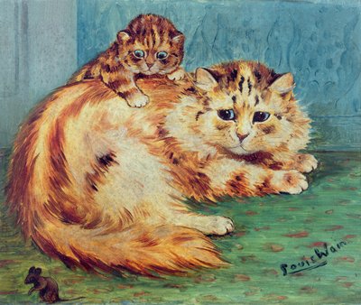 Topo sfacciato! da Louis Wain